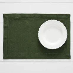 Hayman Placemat Forest Green