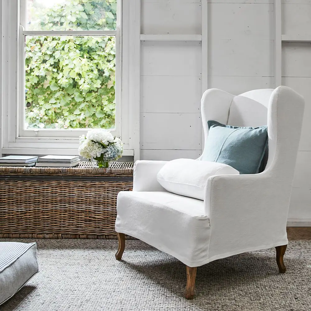 Ludwig Armchair White 3 Ludwig Armchair White