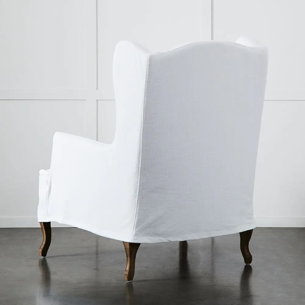 Ludwig Armchair White 7 Ludwig Armchair White - Image 5
