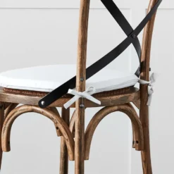 Villa Chair Pad White -Provincialhomeliving 1117259724 d