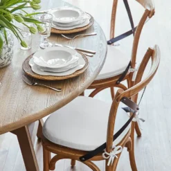 Villa Chair Pad White