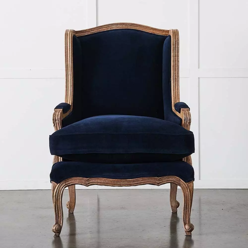 Khadi Indigo Armchair 7 Khadi Indigo Armchair - Image 5
