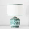 Empress Table Lamp Green & White -Provincialhomeliving 1117260002 f