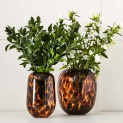 Lynx Vase Chocolate -Provincialhomeliving 1117260011 C