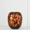 Lynx Vase Chocolate 2 Lynx Vase Chocolate -Provincialhomeliving 1117260011 m