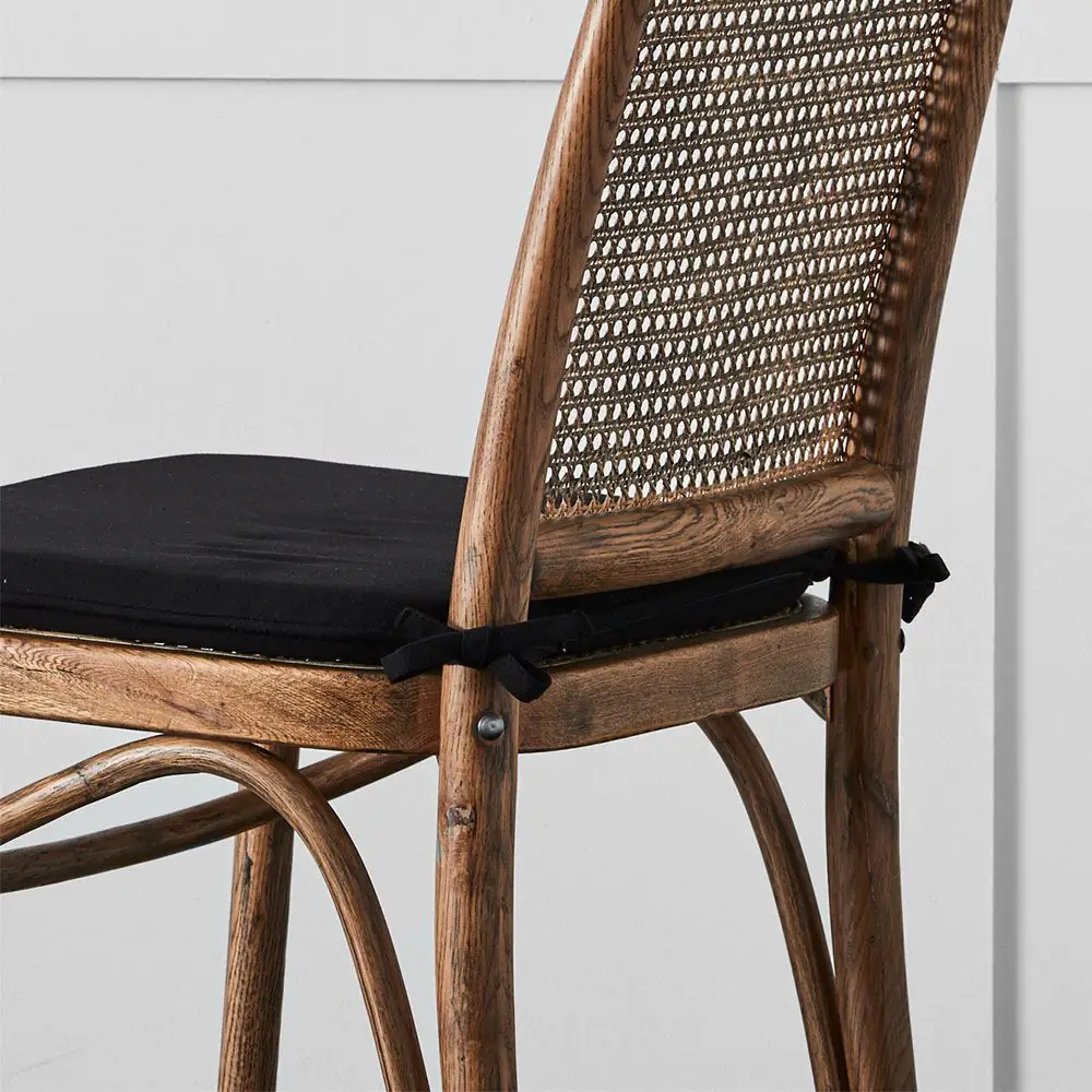 Saxon Chair Pad Black 4 Saxon Chair Pad Black - Image 2