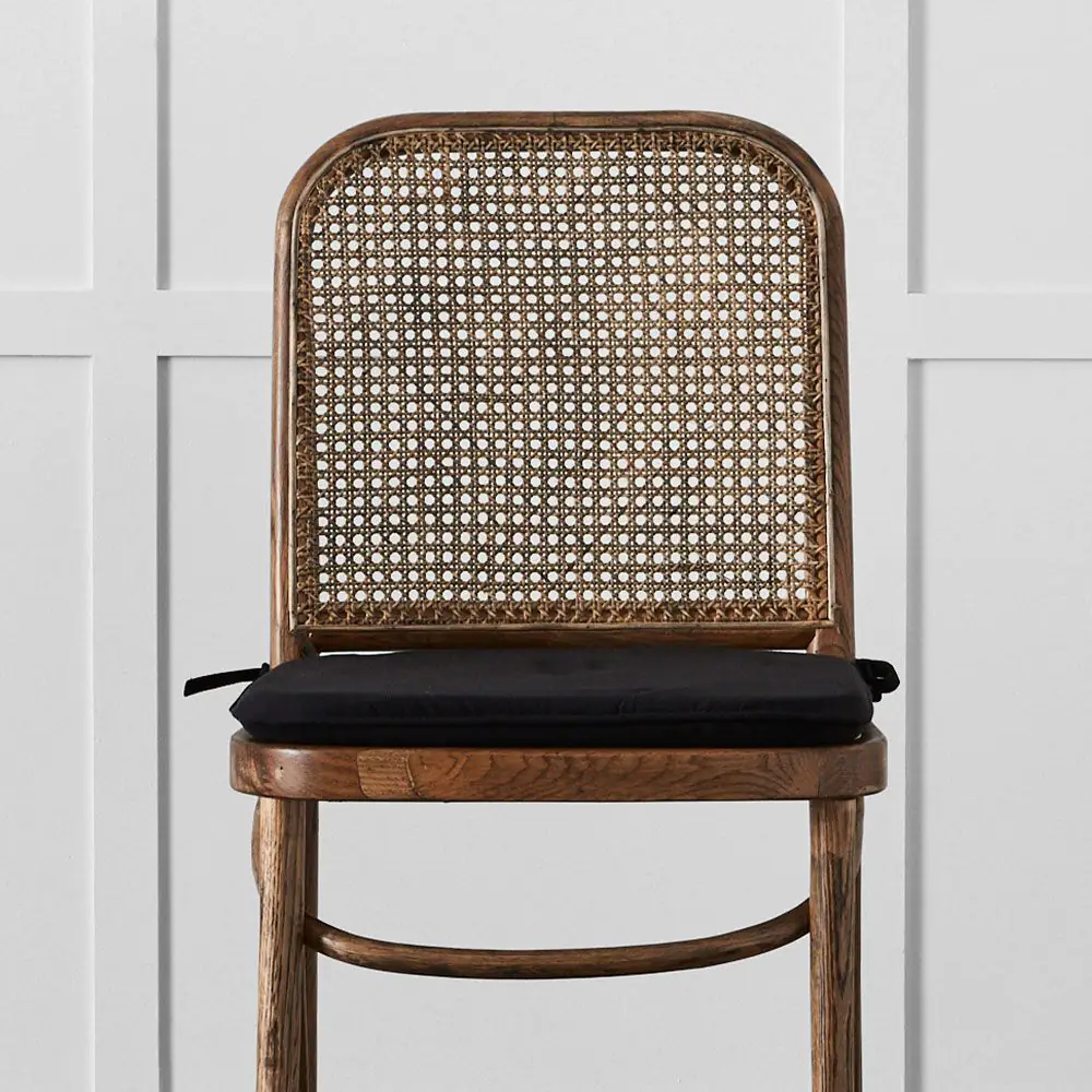 Saxon Chair Pad Black 5 Saxon Chair Pad Black - Image 3