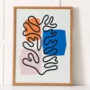 Matisse Coral Print 63x83 -Provincialhomeliving 1117260106 a