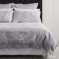 Flemish Pillowcase Standard Dove 7 Flemish Pillowcase Standard Dove -Provincialhomeliving 1117260126 c