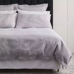 Flemish 100% Cotton Honeycomb Texture Euro Pillowcase – Tailored Edge & Button Closure 7 Flemish 100% Cotton Honeycomb Texture Euro Pillowcase – Tailored Edge & Button Closure -Provincialhomeliving 1117260126 c 1