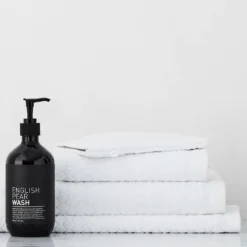 Aurora Bath Towel White