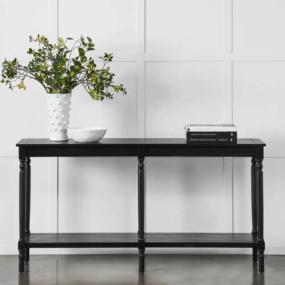 Monto Petite Console Table Black 4 Monto Petite Console Table Black - Image 2