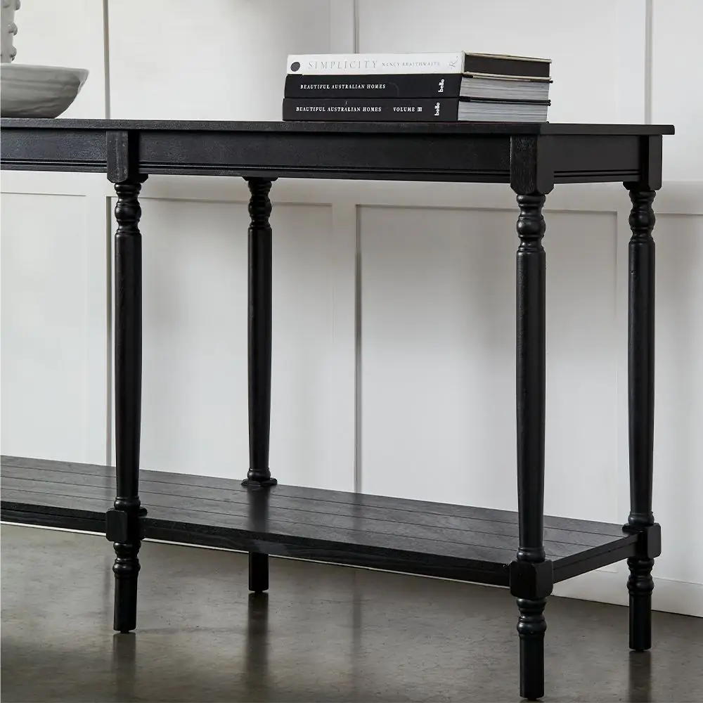 Monto Petite Console Table Black 6 Monto Petite Console Table Black - Image 4