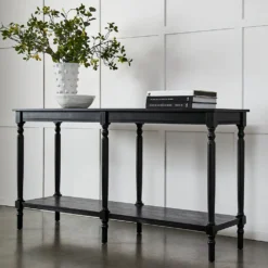 Monto Petite Console Table Black 18 Monto Petite Console Table Black -Provincialhomeliving 1117260253 d