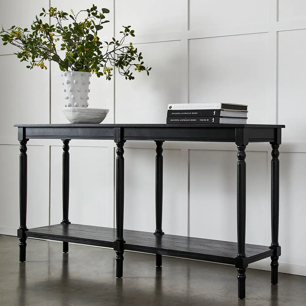 Monto Petite Console Table Black 7 Monto Petite Console Table Black - Image 5