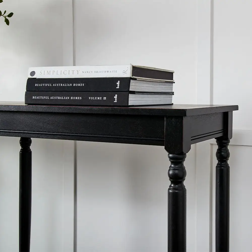Monto Petite Console Table Black 8 Monto Petite Console Table Black - Image 6