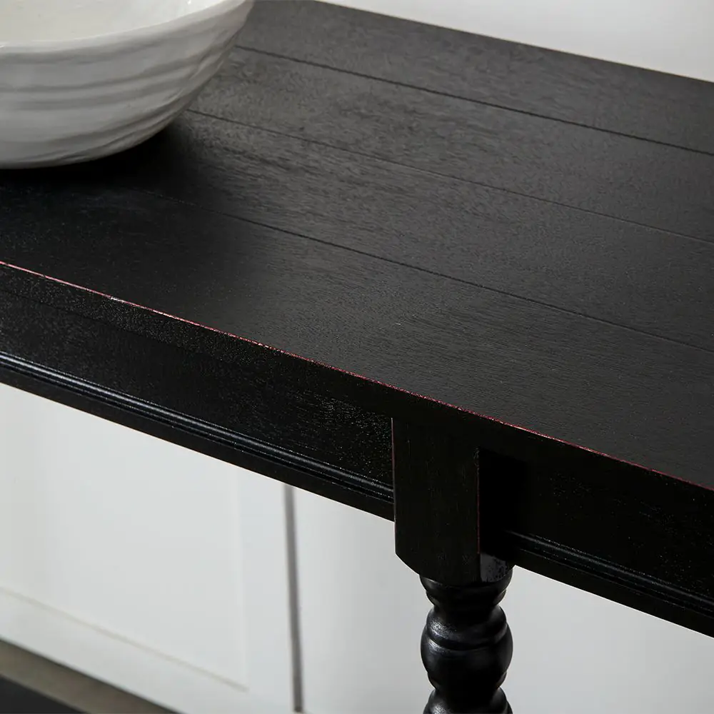 Monto Petite Console Table Black 11 Monto Petite Console Table Black - Image 9
