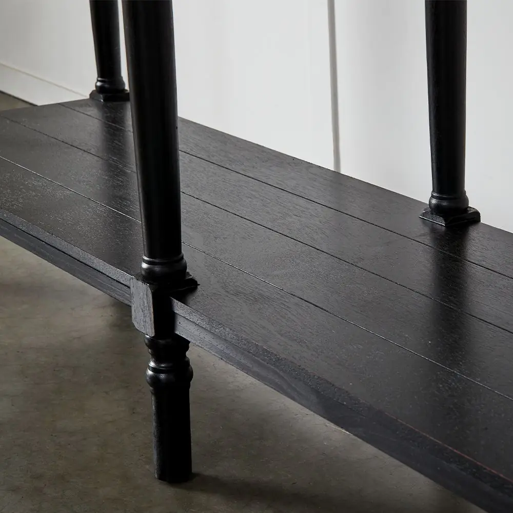 Monto Petite Console Table Black 13 Monto Petite Console Table Black - Image 11