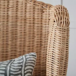 Chambers Handcrafted Kubu Rattan Wingback Armchair – Blonde Natural Finish with Cushion 22 Chambers Handcrafted Kubu Rattan Wingback Armchair – Blonde Natural Finish with Cushion -Provincialhomeliving 1117260255 I