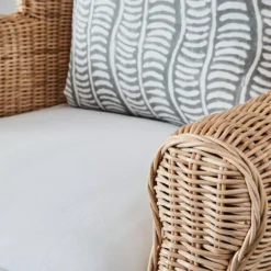 Chambers Handcrafted Kubu Rattan Wingback Armchair – Blonde Natural Finish with Cushion 23 Chambers Handcrafted Kubu Rattan Wingback Armchair – Blonde Natural Finish with Cushion -Provincialhomeliving 1117260255 J