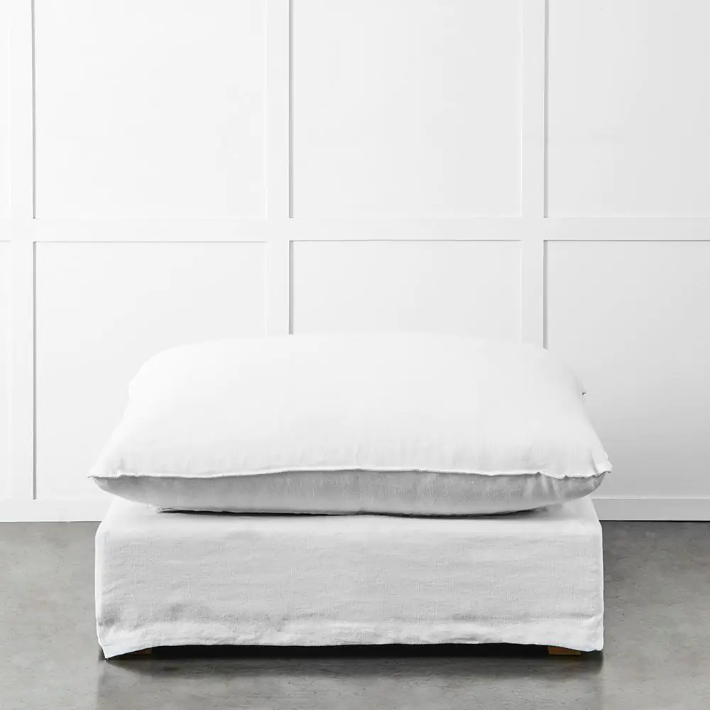 Sorrento Ottoman White 5 Sorrento Ottoman White - Image 3