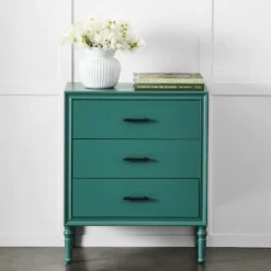 Finn Bedside Table Moss