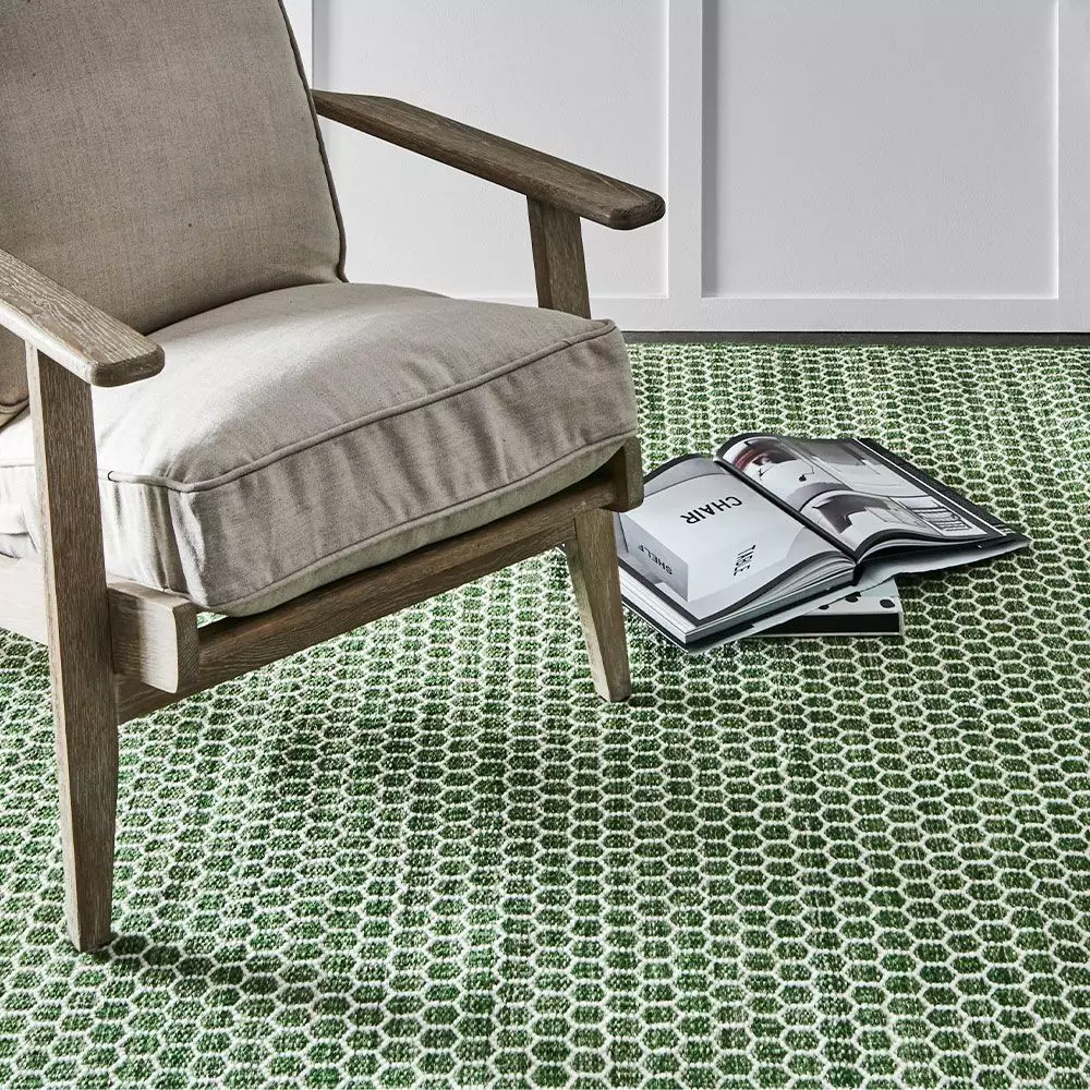 Hokey Rug - Emerald 3 Hokey Rug - Emerald