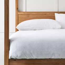 Frankie 4 Post Bed - Natural -Provincialhomeliving 1117260449 n