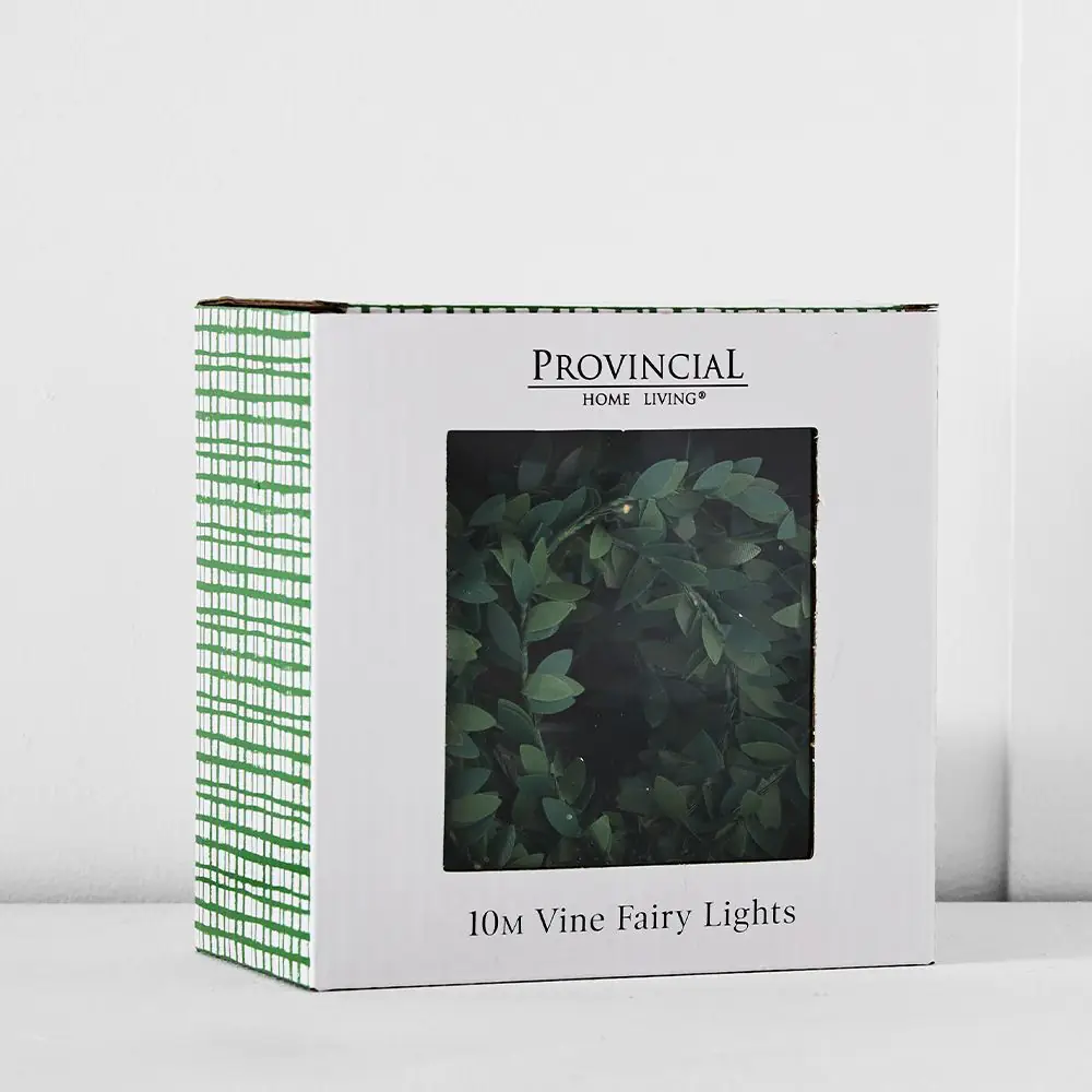 Jolly Vine 10m Green Foliage Fairy Lights – Warm LED Christmas Garland 3 Jolly Vine 10m Green Foliage Fairy Lights – Warm LED Christmas Garland