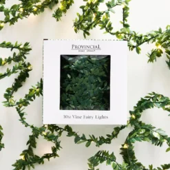Jolly Vine 10m Green Foliage Fairy Lights – Warm LED Christmas Garland 5 Jolly Vine 10m Green Foliage Fairy Lights – Warm LED Christmas Garland -Provincialhomeliving 1117260566 g 1