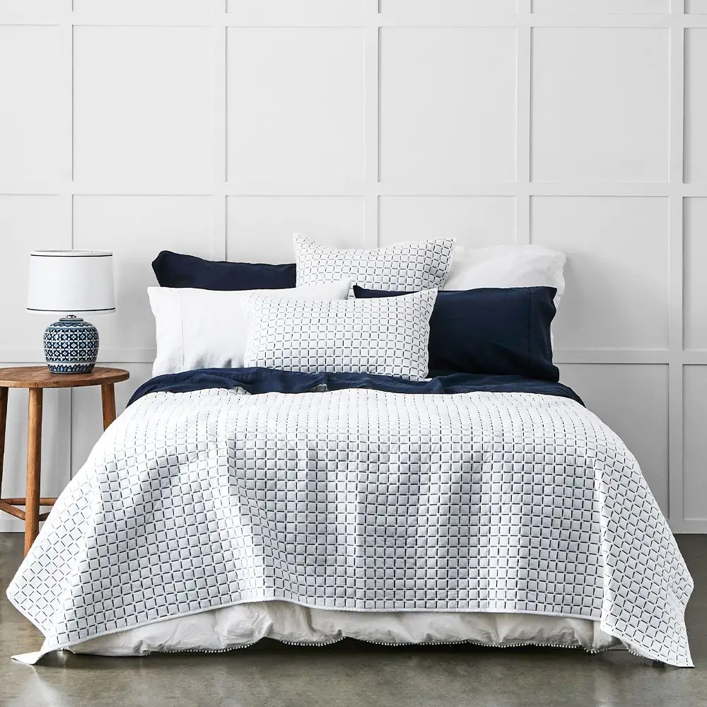 Arabella Standard Sham White 6 Arabella Standard Sham White - Image 4