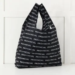Provincial Smart Shopper Bag Black & White