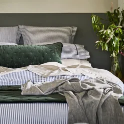 Parish Euro Pillowcase Black & White