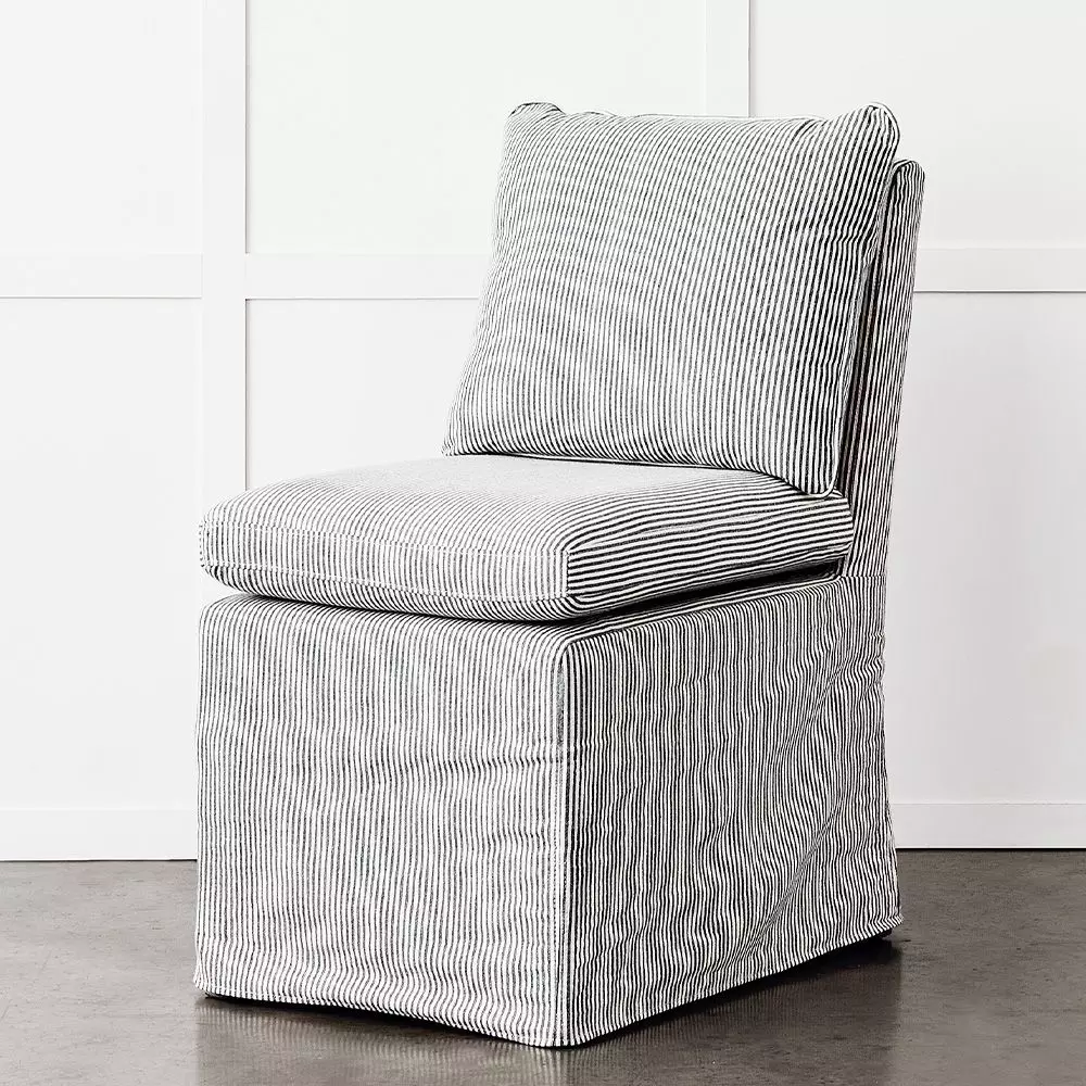 Emery Dining Chair Slip Cover Set 5 Emery Dining Chair Slip Cover Set - Image 3