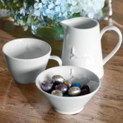 Cottontail Condiment Bowl White -Provincialhomeliving 1117260917 b