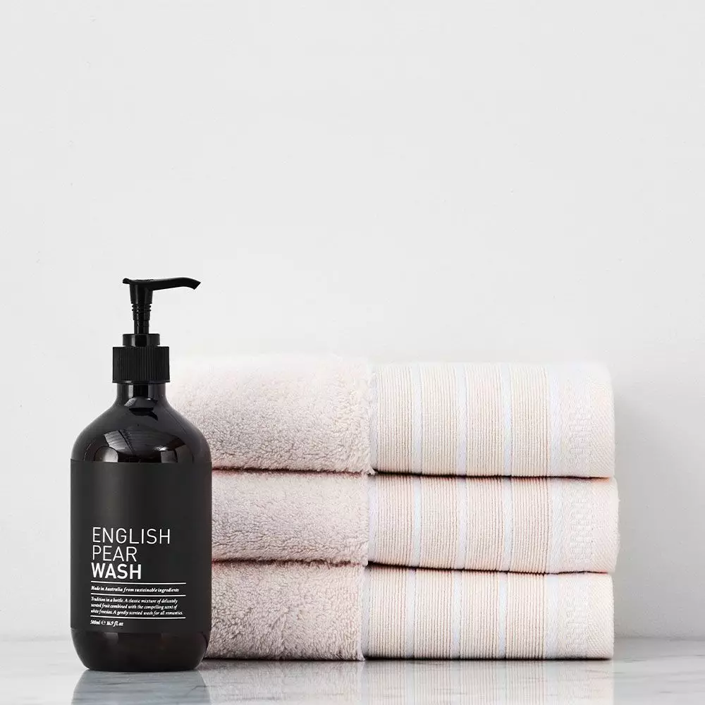 Shiloh Premium Turkish Cotton Hand Towel - 600gsm Textured Bath Linen 3 Shiloh Premium Turkish Cotton Hand Towel - 600gsm Textured Bath Linen