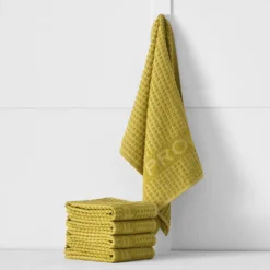 Sola Tea Towel Chartreuse