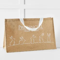 Provincial Multi Bunny Gunny Bag Natural