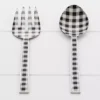 Gingham Salad Servers -Provincialhomeliving 1117260984 A
