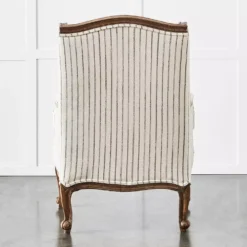 Khadi Hickory Stripe Armchair -Provincialhomeliving 1117261024 e