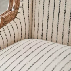 Khadi Hickory Stripe Armchair -Provincialhomeliving 1117261024 h