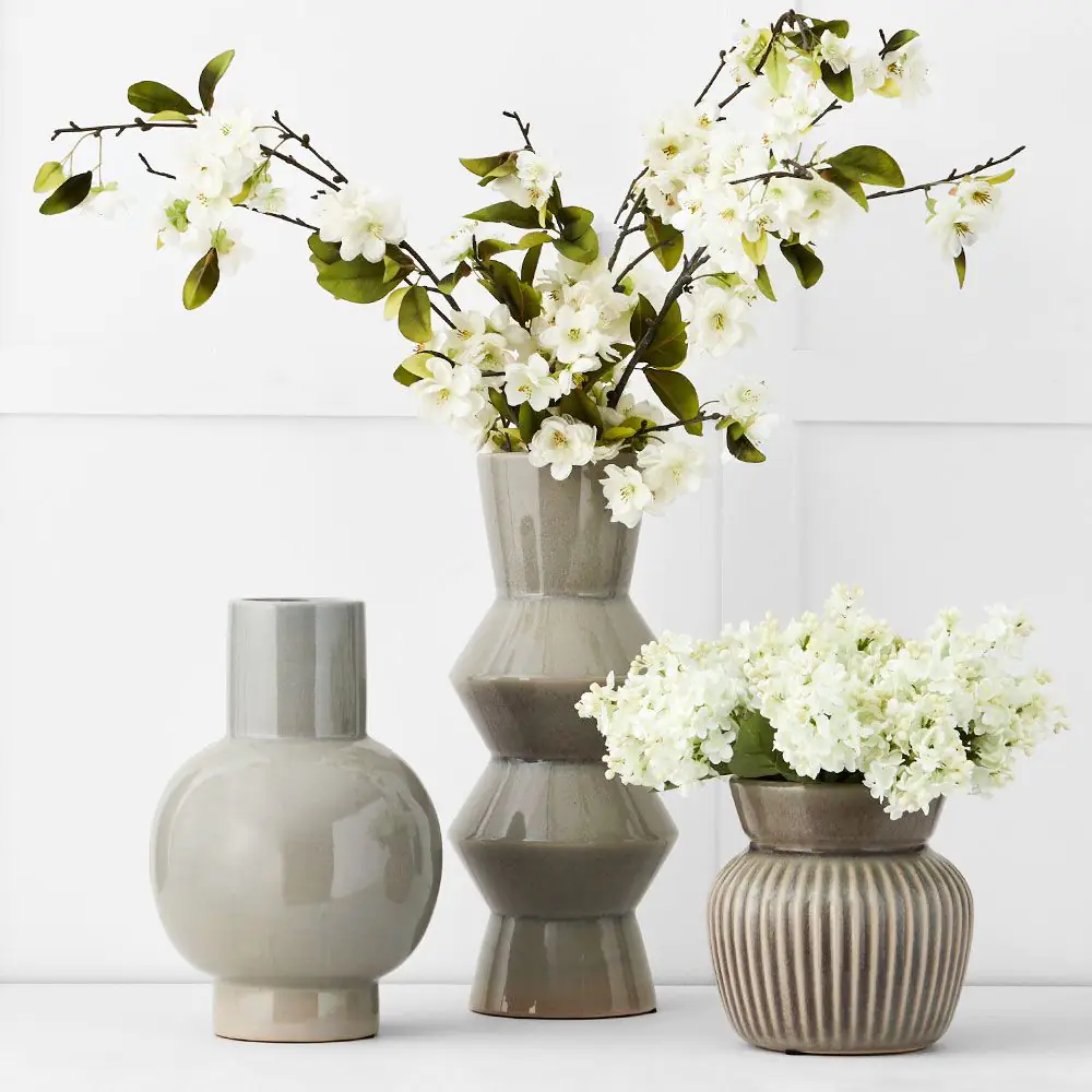 Lucille Vase Dove 5 Lucille Vase Dove - Image 3