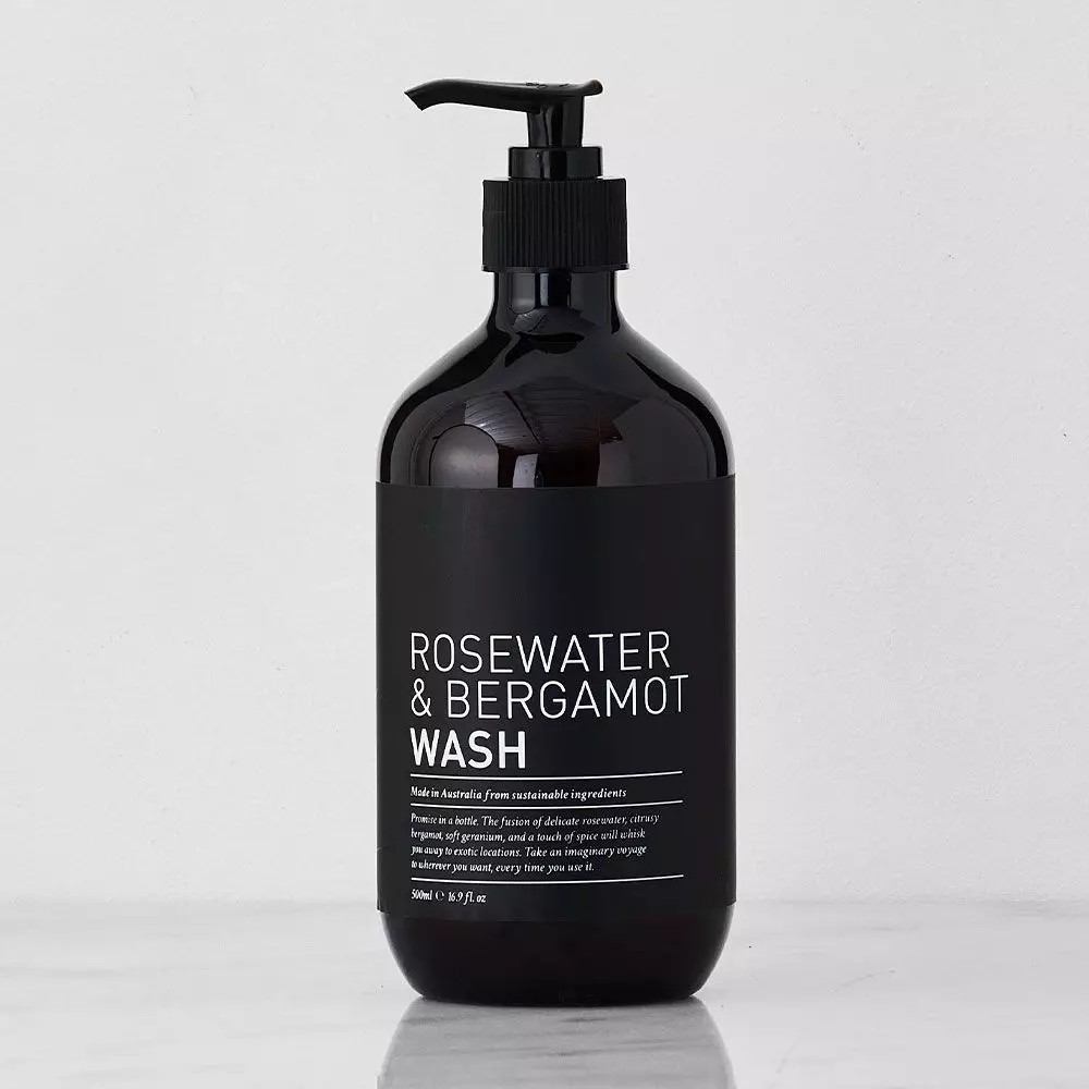 Rosewater & Bergamot Wash 3 Rosewater & Bergamot Wash