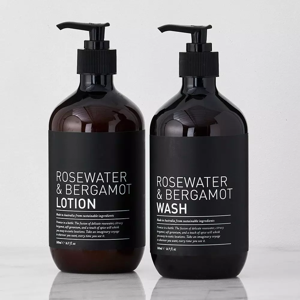 Rosewater & Bergamot Wash 4 Rosewater & Bergamot Wash - Image 2