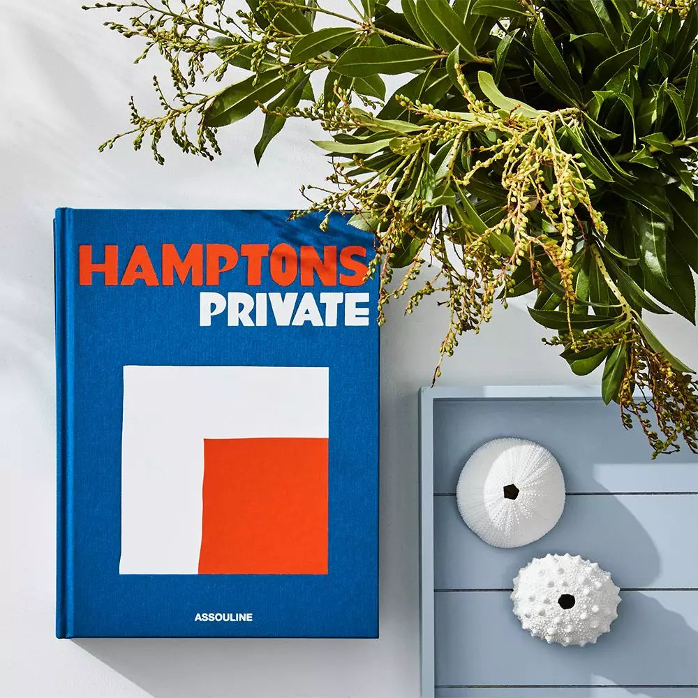 Assouline Hamptons Private Navy Blue Linen Hardcover – Travel Series Coffee Table Book 4 Assouline Hamptons Private Navy Blue Linen Hardcover – Travel Series Coffee Table Book - Image 2