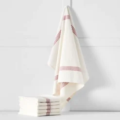 Cuisine Tea Towel Red