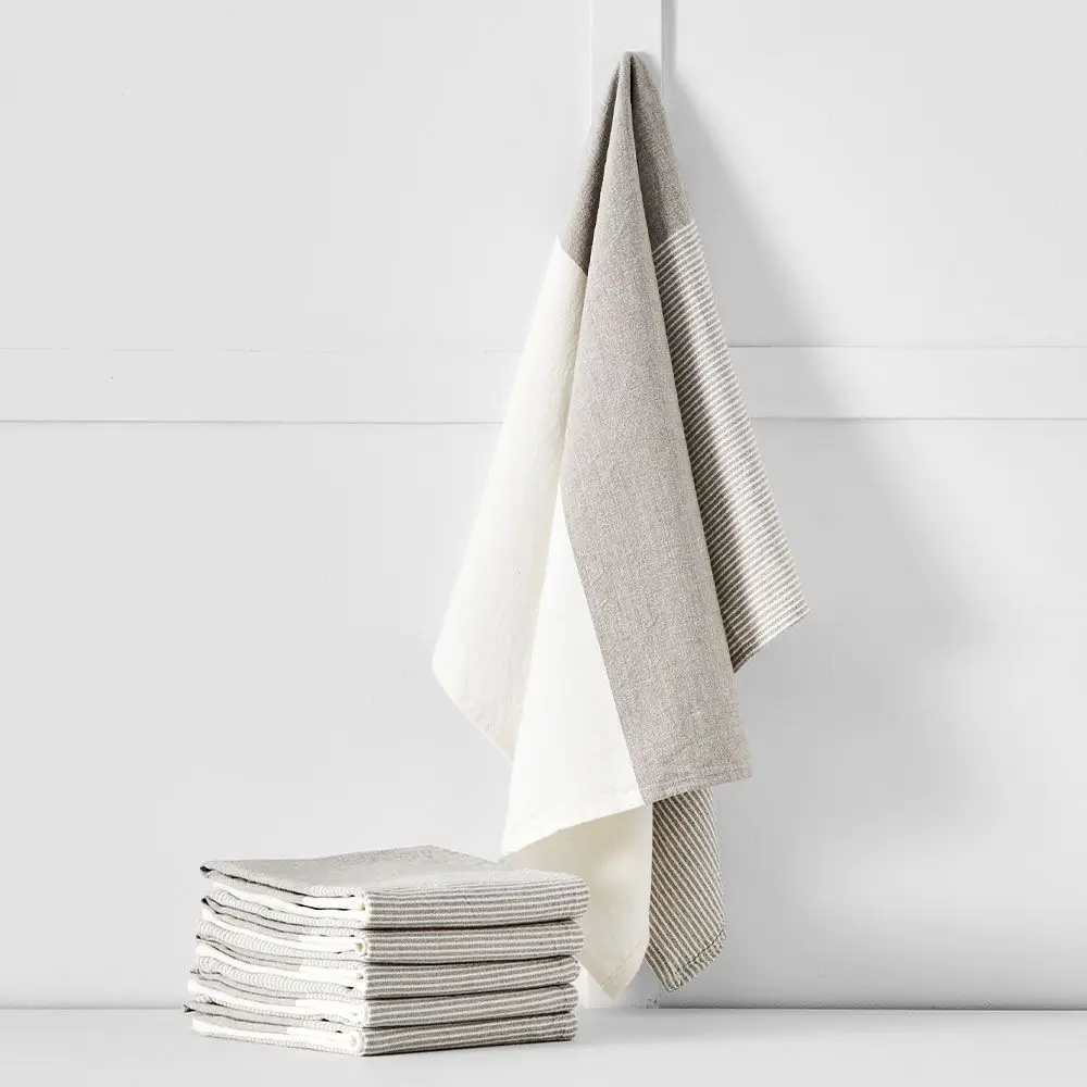 Cuisine Tea Towel Taupe 3 Cuisine Tea Towel Taupe