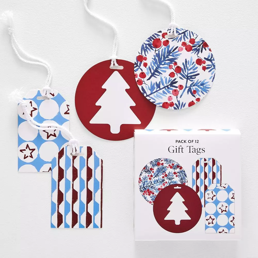 Tropez Gift Tags 12 Pk 4 Tropez Gift Tags 12 Pk - Image 2