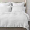 Antwerp Linen Quilt Cover - Charcoal & White 2 Antwerp Linen Quilt Cover - Charcoal & White -Provincialhomeliving 1117261274 a