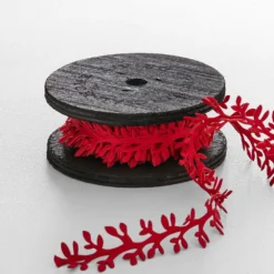 Vine Ribbon - 5m RED